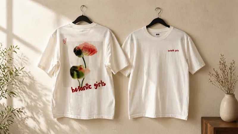 Botanic Girls Tees - custom DTF printed apparel